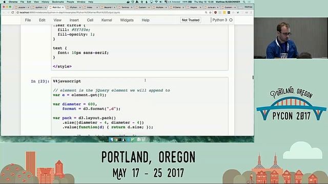 IPython and Jupyter in Depth: High productivity, interactive Python - PyCon 2017 смотреть онлайн