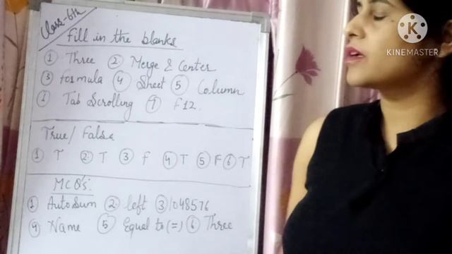 Class/Ch-7/Microsoft Excel/ Book workand Q-Ans смотреть онлайн