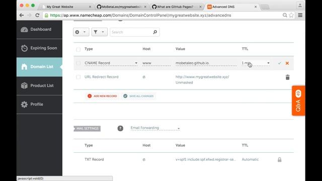 How to: Free Website Hosting + Custom Domain with Github Pages смотреть онлайн