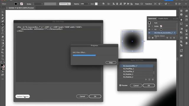 Как починить размытие Svg в иллюстраторе | How To Fix Gaussian Blur Svg Filter In Illustrator