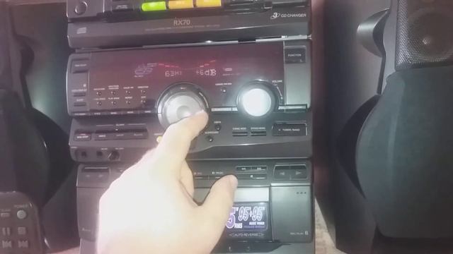 SONY RX-70 . CD CHANGER . Oбзор. смотреть онлайн