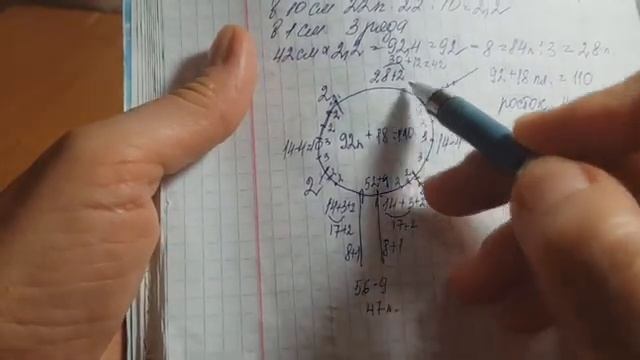 Расчет петель для реглана сверху с ростком,на р-р 48-50 смотреть онлайн