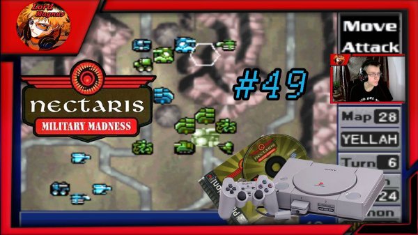 🌒 Nectaris Military Madness 🌒 Прохождение на Ps1 Сложная новая кампания #49