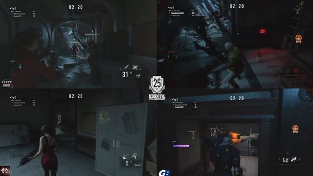 RESIDENT EVIL RE:Verse - 4 Splitscreen Gameplay | Claire, HUNK, Jill, & Ada (Closed Beta) смотреть онлайн