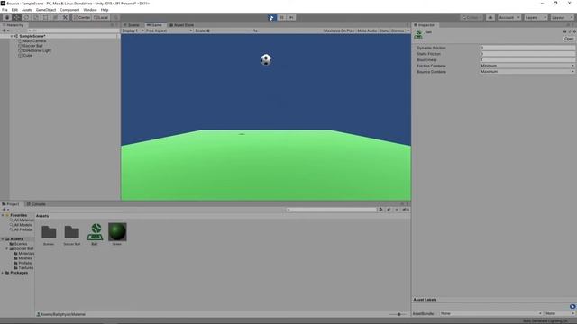 Creating an Infinite Bouncing Ball with Physic Materials (Unity Tutorial) смотреть онлайн