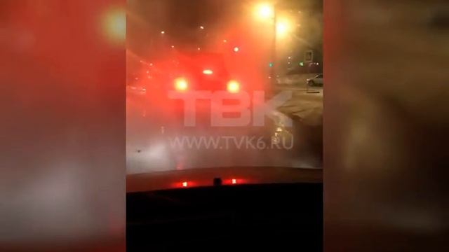 Прорыв трубы теплоснабжения на ул. Киренского смотреть онлайн