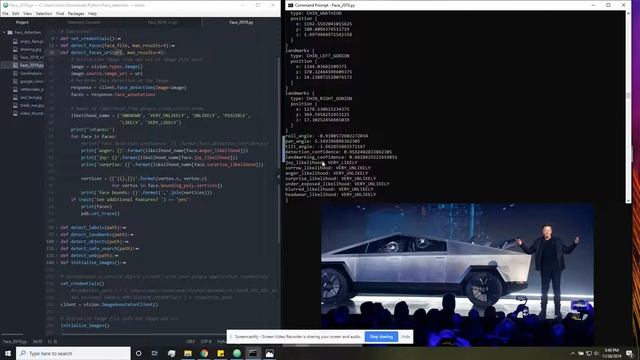 Google Vision API Face Detection Python Tutorial смотреть онлайн