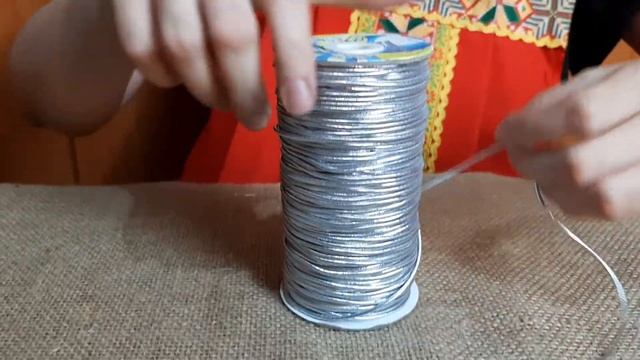 Шляпная резинка Серебро 2 мм смотреть онлайн