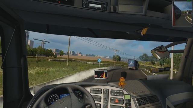 ETS2 1.30 ProMods 2.25 Mercedes Actros MPIII Cardiff - Holyhead смотреть онлайн