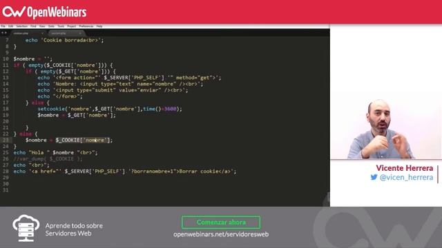 Borrar cookies con php смотреть онлайн