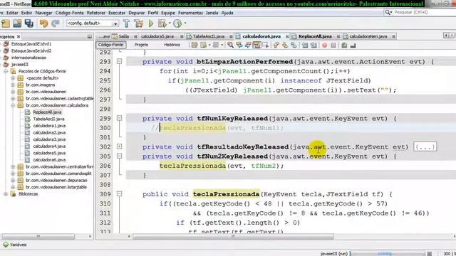 aula 4675 javaseIII usando replaceAll para aceitar somente numeros ou somente letras смотреть онлайн