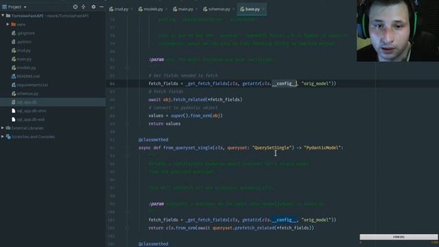 Tortoise ORM + FastAPI смотреть онлайн