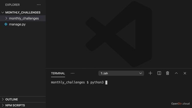 016-Creating a New Project-opendir.cloud. #newproject #programmer #educationalvideo #django #python смотреть онлайн