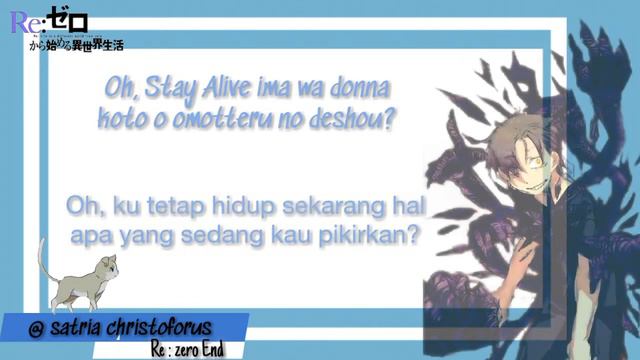 #Rezero #StayAlive #RieTakahashi Re : Zero Ending song by rie takahashi "Stay Alive" Cover Lyric смотреть онлайн
