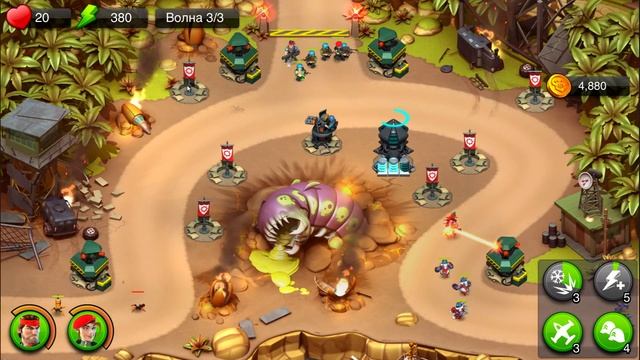 БИТВА С ИНОПЛАНЕТЯНАМИ - Alien Creeps TD Игра как мультик про инопланетян смотреть онлайн