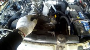 Эксперимент с системой охлаждения (разгрузка головки блока цилиндров) 4D20