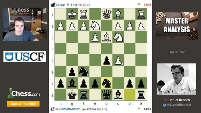 Chess Master Analysis: USCF Chess On Chess.com! смотреть онлайн
