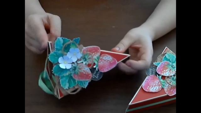 Фруктово-ягодный тортик. Скрапбукин смотреть онлайн