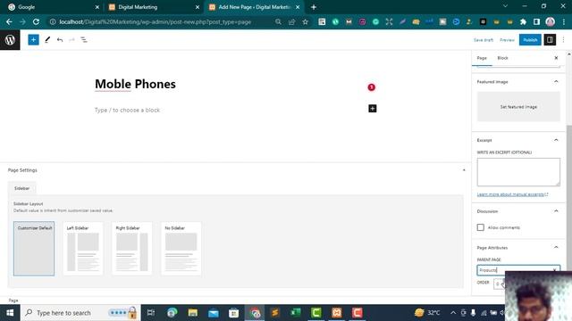 How to Create a WordPress Page and Add it to the Menu"/SA COACHING HUB/ смотреть онлайн