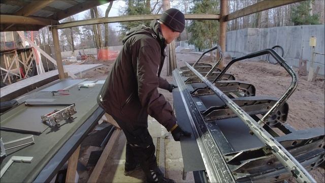 Ручной роликовый листогиб БЕНДЕР. Manual roller bending machine BENDER.mp4 смотреть онлайн