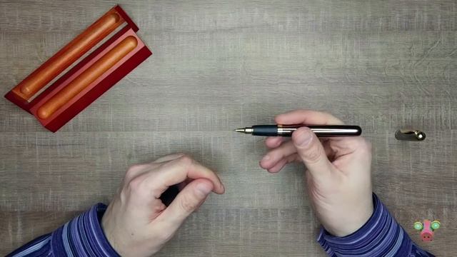 Уникальная японская шариковая ручка Kyocera смотреть онлайн