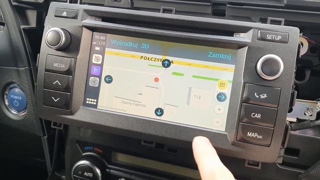 Android Auto i CarPlay do Toyoty Auris (radio Touch 2 i mapy Google) смотреть онлайн