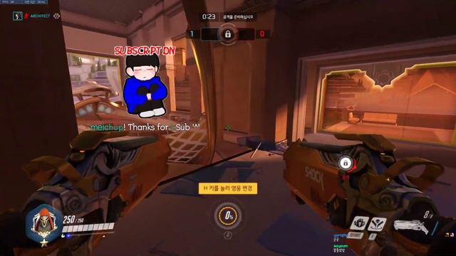 ARCHITECT INSANE REAPER! + STRIKER + SLEEPY VS NOMY + SMURF + SINATRAA! OVERWATCH SEASON 18 TOP 500 смотреть онлайн