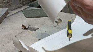 Нанесение надписей через трафарет