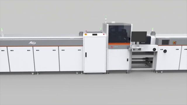 Anda One Man Operation (OMO) Automated Selective Conformal Coating Process Line смотреть онлайн