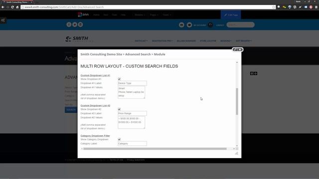 Advanced Search Module смотреть онлайн