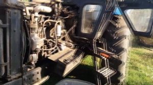 Чистка радиатора системы охлаждения. Трактор мтз 892.