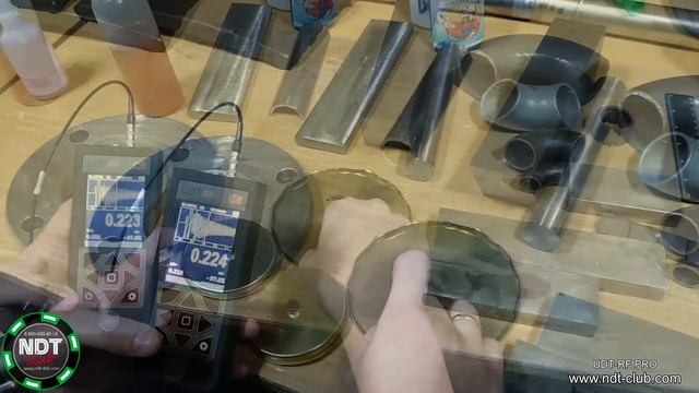 UDT-RF PRO ультразвуковой толщиномер. Контроль жестянки. смотреть онлайн