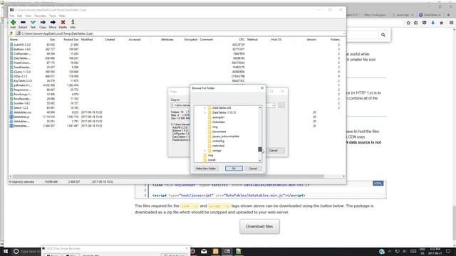 DataTables (1) -Install DataTables JavaScript Libraries at Local смотреть онлайн