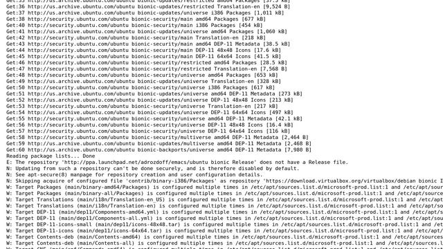 How shall I deal with the repositories with different status in the output of apt update? смотреть онлайн