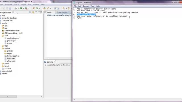Play! Framework 2.0 Tutorial Email смотреть онлайн