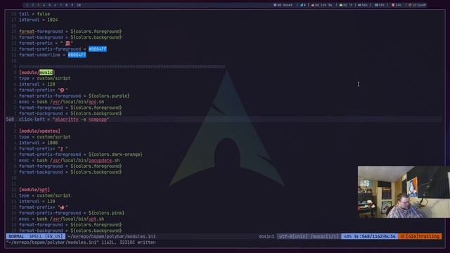 Spice Up Your Polybar With MORE POWER! смотреть онлайн