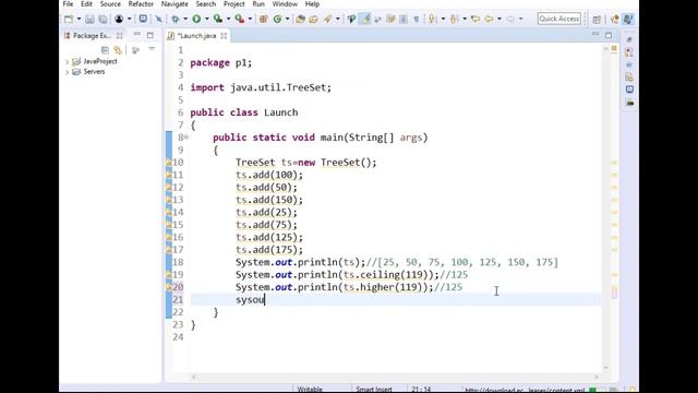 What is TreeSet in JAVA Collection | Explained with example смотреть онлайн