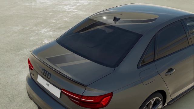 Brand New Audi A4 Black Edition 40 TFSI S Tronic in Daytona Grey Pearlescent at Stafford Audi смотреть онлайн