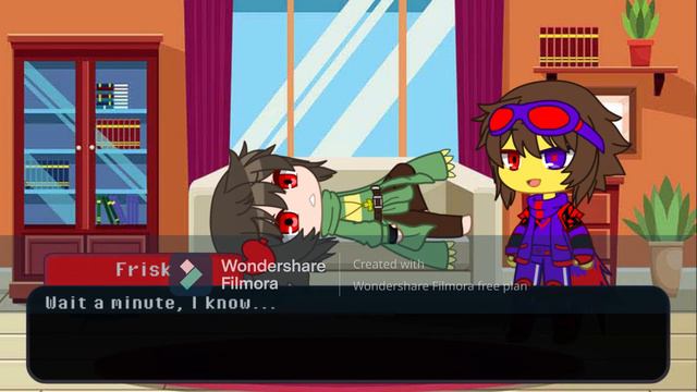 Glitchtale: Frisk Tickles Chara