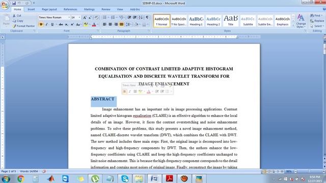 Combination of contrast limited adaptive histogram equalization and discrete wavelet transform смотреть онлайн