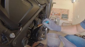 Замена масла на Voge 650ds