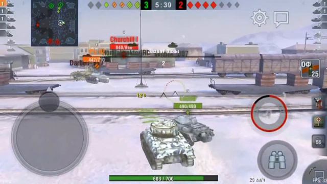 M4 Sherman "Кумулятивный" Let's play WoT Blitz смотреть онлайн