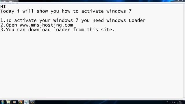 WINDOWS 7 ACTIVATOR смотреть онлайн