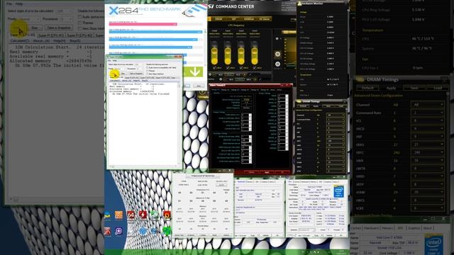 Msi Z87 Xpower & i7-4790K overclocked to 4600Mhz смотреть онлайн