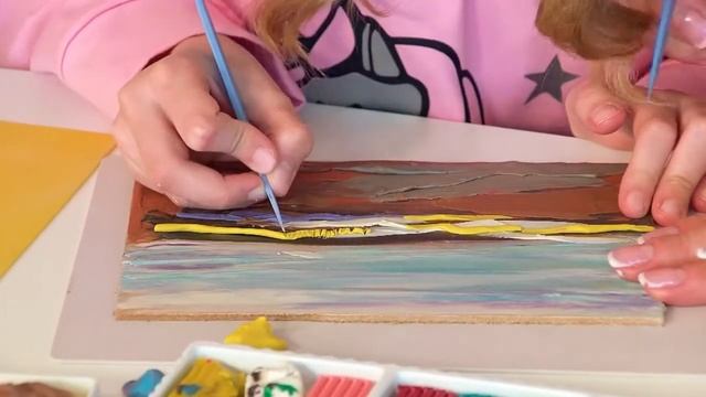 Студия живописи "Фея Чудес". Пластиліновий живопис. Крокуси/ Hand Made смотреть онлайн