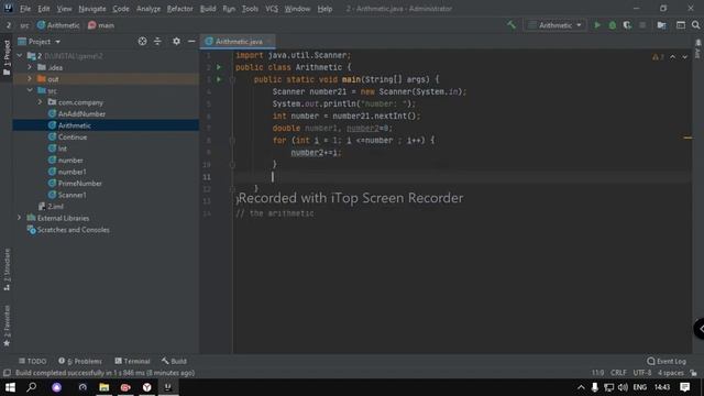 bio-server: java programming - the arithmetic ☣ смотреть онлайн