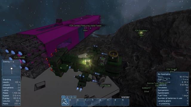 Space Engineers :: Multiplayer - Episode #105 'Space Bread' смотреть онлайн