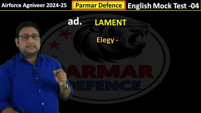 English Mock Test for Agniveer 2024 | Practice Set- 4 | Parmar Defence смотреть онлайн