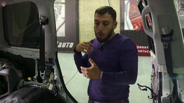 Шумоизоляция Toyota Land Cruiser 200, Перетяжка дверных карт / Один день в TSIauto смотреть онлайн