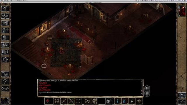Baldurs Gate 2 Enhanced Edition Solo Assassin Fight Insane Difficult смотреть онлайн